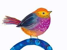 Bird no 1 - 'contentment'